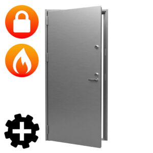 RST-turvapalo-ovi RC3 EI60 10x20 Vasen