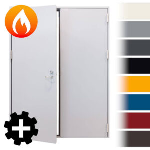 Teräspalo-pariovi EI60 17x21 Vasen