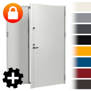 Terästurva-pariovi RC3 17x22 Oikea