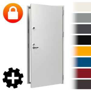 Terästurvaovi RC3 11x22 Oikea