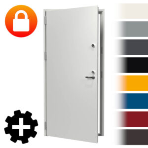 Terästurvaovi RC3 9x20 Vasen