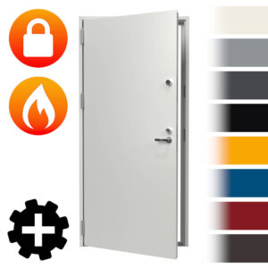 Terästurvapalo-ovi RC3 EI60 11x21 Vasen